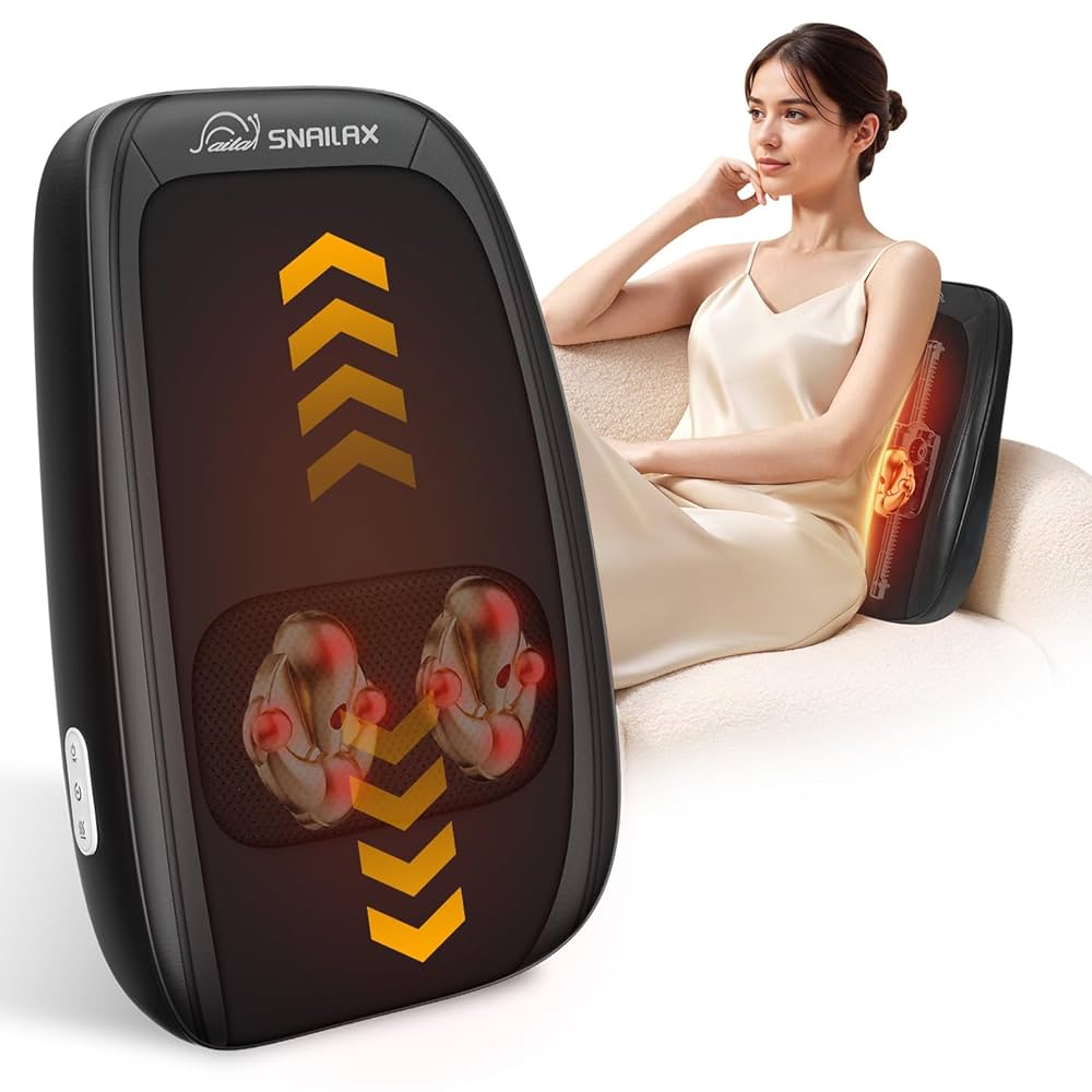 Amazon.com: Shiatsu Back Massager for Pain Relief Deep